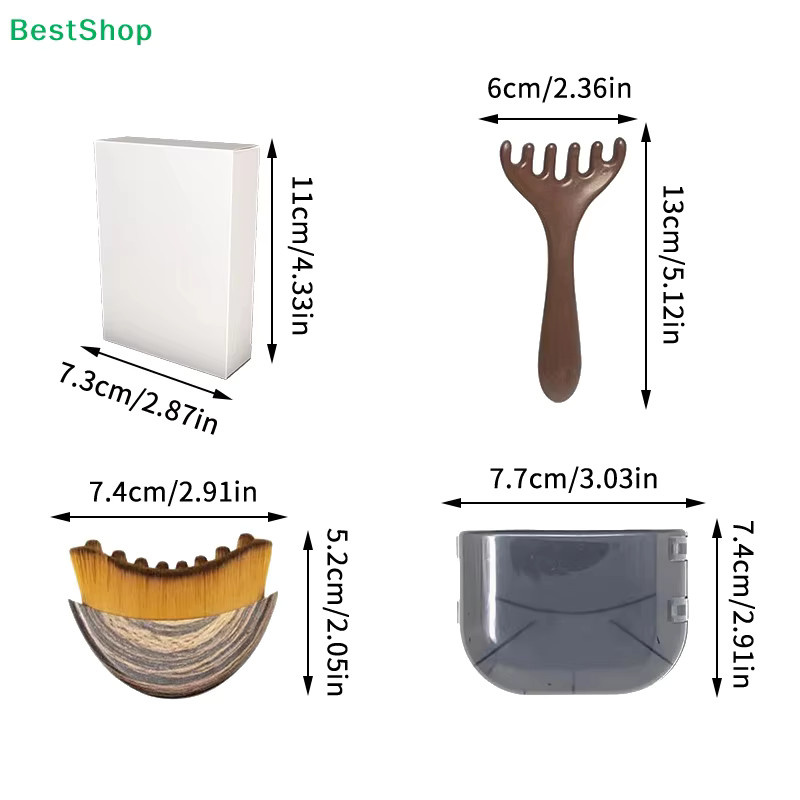 JETTING Gesichtskonturierende Lymphmassagebürste, Unisex - Bild 3