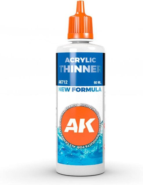 AK Interactive Acrylic Thinner, Zubehör, 60 ml - Bild 1