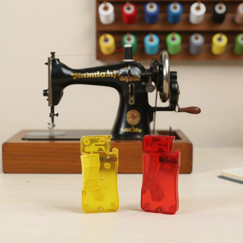 Automatischer Nadel-Einfädler von eelhoe in Gelb aus Kunststoff für Näharbeiten und DIY-Bastelarbeiten - Bild 4