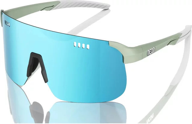 Neon Sky 3.0 Air Sonnenbrille, randlos, wrap, tr90, grün, türkis, Unisex - Bild 1