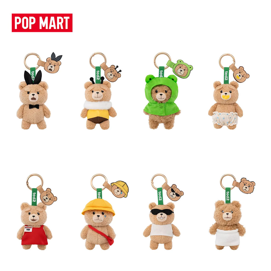 POP MART Ted 2 Baby Ted Action-Plüsch-Anhänger Blind Box, ab 14 Jahren - Bild 3
