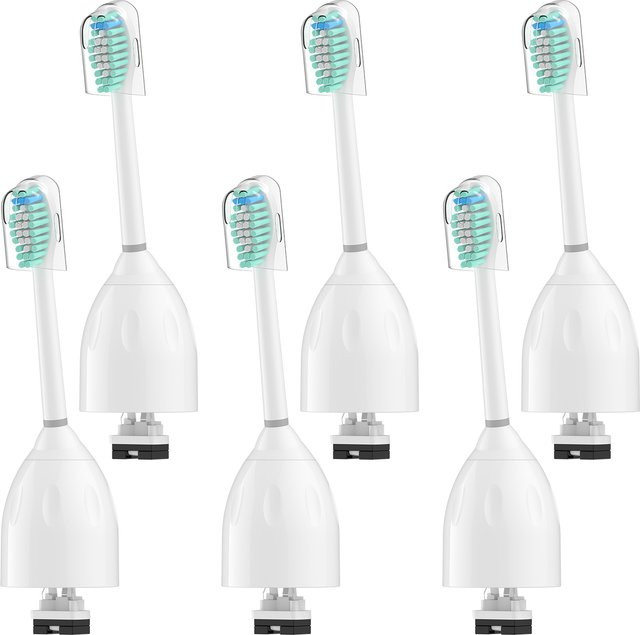 6 Stück Ersatz-Zahnbürstenköpfe für PH Sonic Care E-Series 7022 - Bild 1