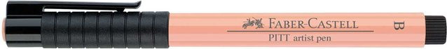 Faber Castell PITT artist pen brush in Beige und Rot für Profis - Bild 1