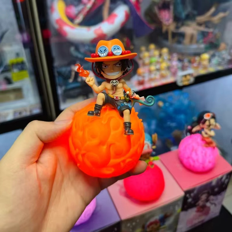 Bandai One Piece Nachtlicht, Robin & Ace Anime-Figur Modell, Desktop-Lampe - Bild 2