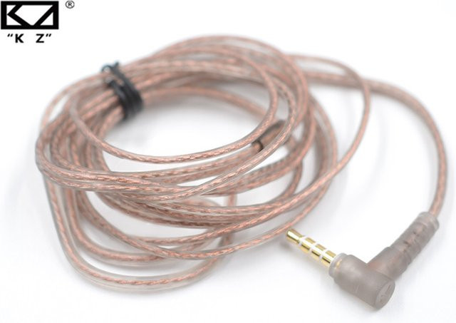 KZ Upgrade-Kabel aus hochreinem sauerstofffreiem Kupfer in Schwarz für EDX PRO ZES ZEX PRO ZSX DQ6S - Bild 1
