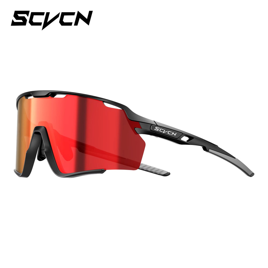 SCVCN Sportsonnenbrille, Vollrand, Kunststoff - Bild 5