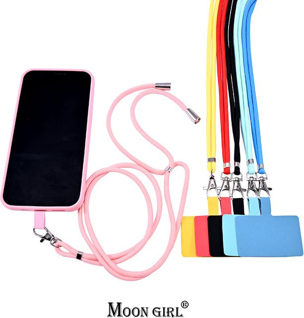 MOON GIRL Telefon Lanyard – Einstellbare und abnehmbare Handy-Kette als universelles Zubehör für dein Smartphone - Bild 1