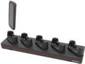 Honeywell Ladeständer mit 5 Ausgangsanschlüssen in Schwarz für CT40 XP, CT45, CT45 XP und Dolphin CT40 (CT45-5CB-UVN-2) - Bild 1