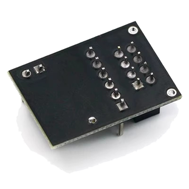 Sockel Adapterplatte für 8-poliges nRF24L01 drahtloses Transceiver-Modul in Schwarz oder Beige - Bild 2
