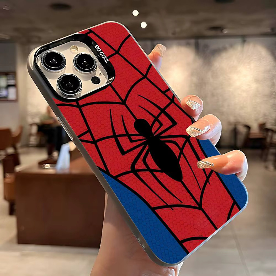Mesuca S-Spider-Man Handyhülle für iPhone, buntes Design für iOS Modelle - Bild 2