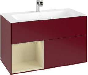 V&B Waschtischunterschrank Finion rechtsseitig in Grey Matt Lacquer, B: 59,1 cm, T: 49,8 cm - Bild 1