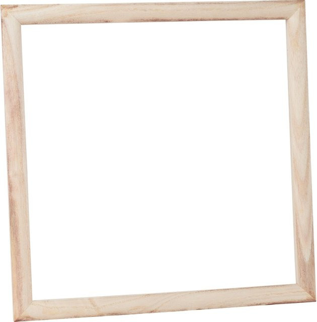 VBS Holzbilderrahmen für Keilrahmen in Beige, B/H: 30 x 30 cm - Bild 1