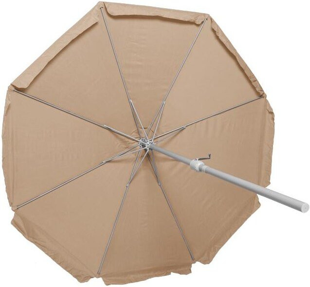 Merxx Marktschirm in Beige mit einem Durchmesser von 400 cm - Bild 1