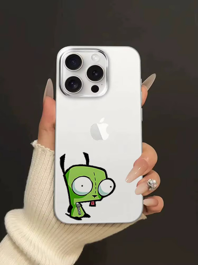 Mesuca Zim Cartoon Handyhülle für iPhone, transparente Abdeckung - Bild 5