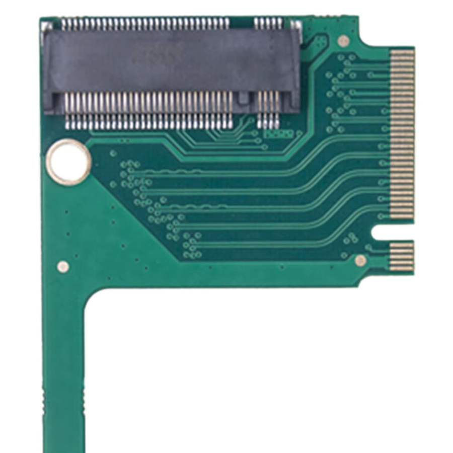 Asus Rog Ally PCIe 4.0 M.2 Modifikationsplatine NVMe SSD-Adapter in Grün - Bild 3