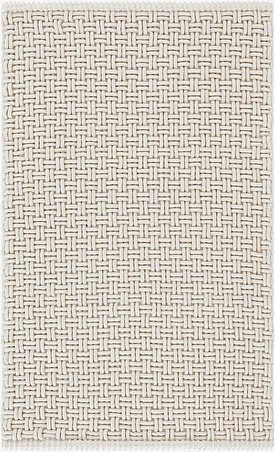 Jotex Badteppich PANAMA in Weiß und Beige, rechteckig, B/T: 80 x 120 cm - Bild 1