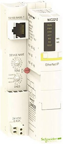 Schneider Electric STBNIC2212 Erweiterungsmodul mit Ethernet/LAN in Weiß - Bild 1