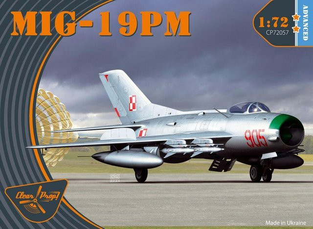 Clear Prop MiG-19PM, Fahrzeug, 1:72, Grau - Bild 1