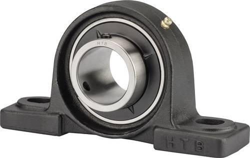 HTB UCP 206 Stehlager aus Grauguss in Grau mit Bohrungs-Ø 30mm und Lochabstand 121mm - Bild 1