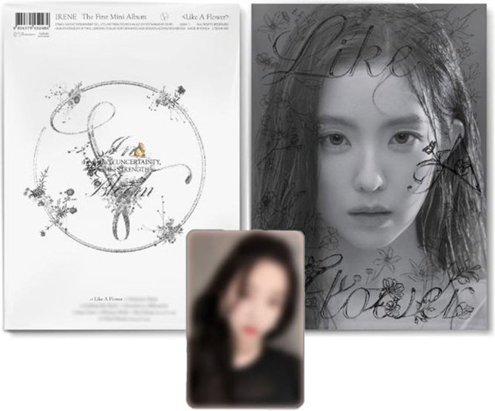 IRENE - Comme une fleur Fotobuch Red Velvet Version in Weiß B/H: 25,5 x 18,4 cm - Bild 1