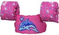 Bestway Puddle Jumper Schwimmflügelweste Delfin in Pink für Kinder von 2 bis 6 Jahren - Bild 1