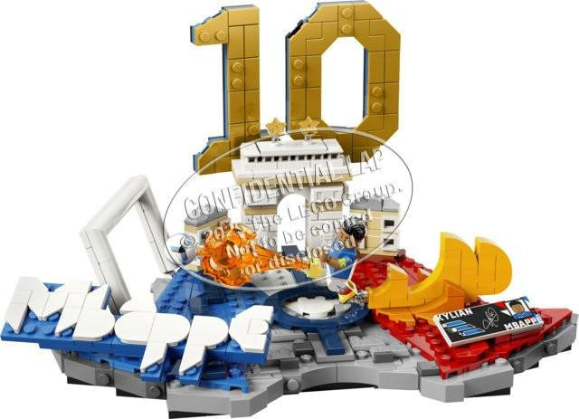 LEGO Kylian Mbappé Fußball-Highlights Konstruktionsspielzeug ab 10 Jahren - Bild 3
