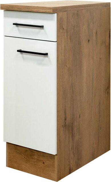 Flex-Well Küchenunterschrank Avila Magnolie matt B/H/T: 30 x 85 x 60 cm - Bild 1