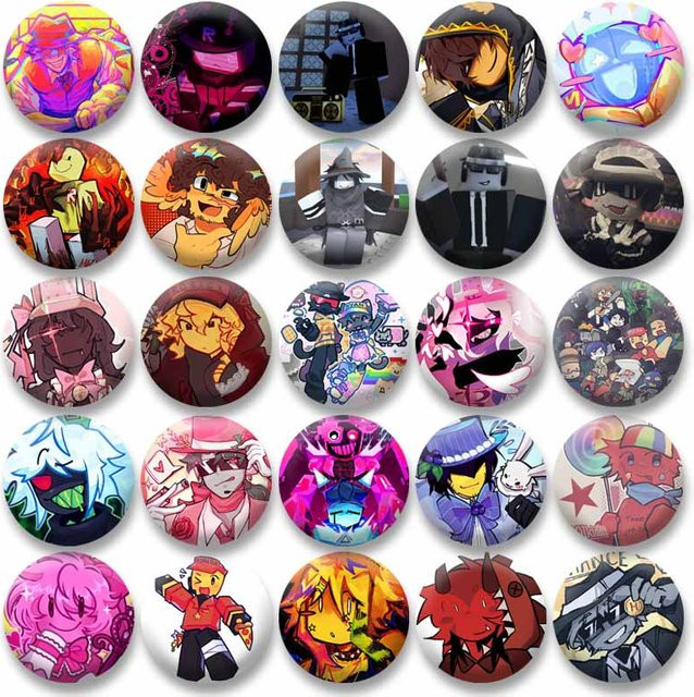 Brosche Forsaken Mafioso, Emaille Pins, 56 mm, Unisex - Bild 1
