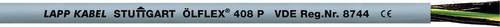 LAPP ÖLFLEX 408 P Steuerleitung 4 x 0,50 mm² Silber-Grau (RAL 7001) 500 m - Bild 1