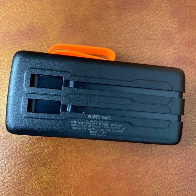 ifew DIY Power Bank Gehäuse für MacBook mit 45 W Ladefunktion und 21700 Batteriehalterung, Schwarz - Bild 1