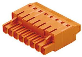 Weidmüller Buchsengehäuse-Kabel BL/SL 5.08 in Orange mit 18 Polen und 5.08 mm Rastermaß - Bild 1