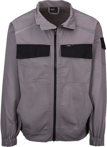 safety and more Arbeitsjacke EXTREME in Grau/Schwarz aus Polyester/Baumwolle, Größe 5XL - Bild 1