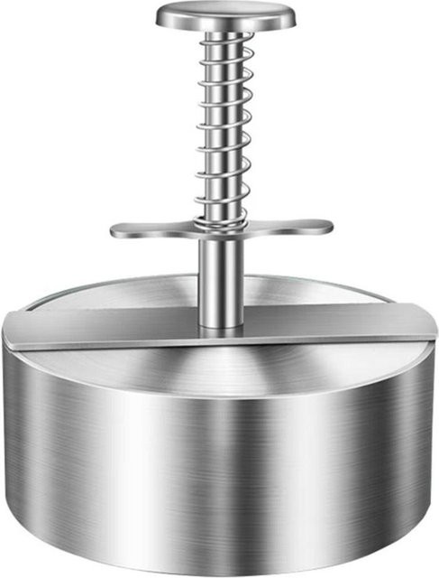 Leitegals Burger-Patty-Presse aus Edelstahl in Silber, Durchmesser: 11,4 cm - Bild 1