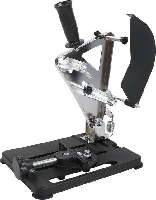 VIBRATITE Winkelschleifer-Ständer in Schwarz für 100/125 mm Typ mit verstellbarer Basis zur Unterstützung bei der Holzbearbeitung - Bild 1