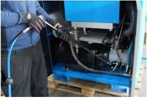 Aerotec Druckluftausblaspistole HF PRO 1000 Kombi mit max. 10 bar und 2200-2900 l/min - Bild 1