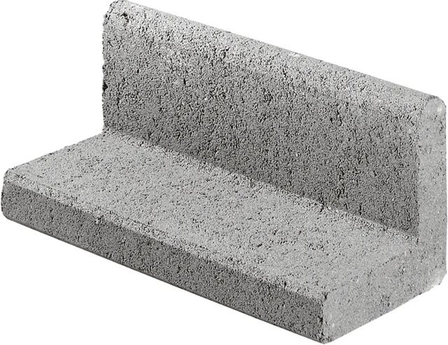 Kann Mähwinkel Grau B/T/H: 33 x 16,5 x 15 cm - Bild 1
