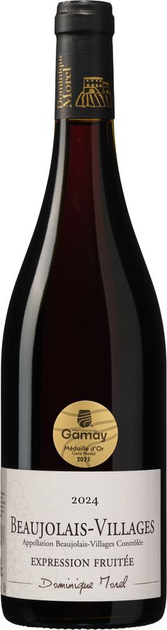 Dominique Morel Beaujolais Villages Rotwein, Gamay, Frankreich, 0,75 l - Bild 2