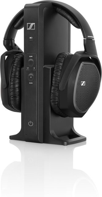Sennheiser RS 175 Funk-Over-Ear-Kopfhörer in Schwarz mit Bluetooth, optischem Anschluss und 3,5 mm Klinke - Bild 1