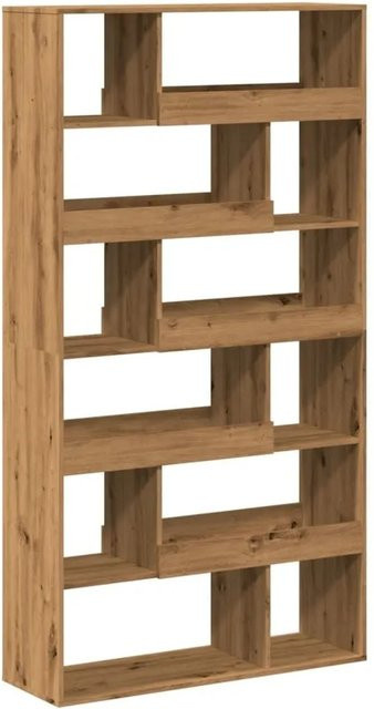 vidaXL Raumteiler Artisan-Eiche in Braun, B/T/H: 100 x 33 x 187,5 cm - Bild 1