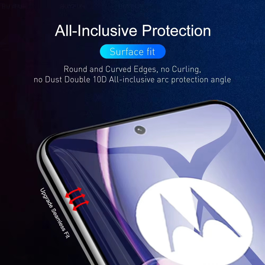 3er-Pack Hydrogel Displayschutzfolie für Motorola G Stylus 5G 2023 2024 2025 und G Power 5G 2024, transparent - Bild 4