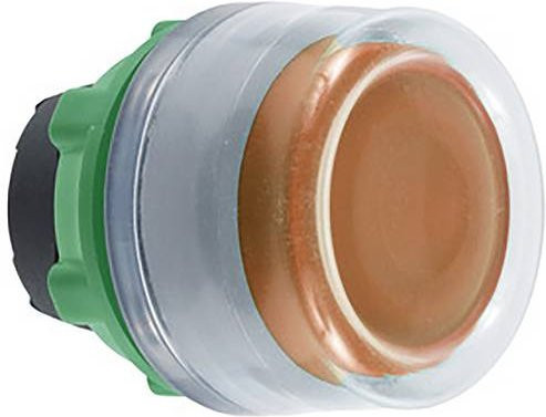 Schneider Electric ZB5AW553C0 Drucktaster-Frontelement aus Kunststoff in Orange, Grau und Multicolour mit IP69K Schutzart - Bild 1