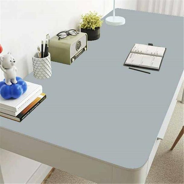 Charming Homem Schreibtischunterlage aus Silikon, wasserdicht und rutschfest, Grau, B: 120 cm, T: 60 cm - Bild 1