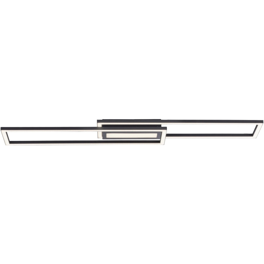 Just Light. LED-Deckenleuchte Asmina in Schwarz, B: 95 cm, H: 17,5 cm - Bild 2