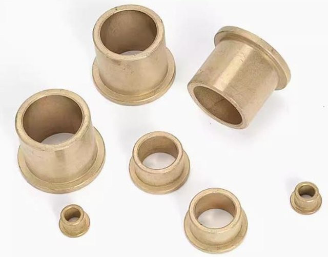 3er-Set selbstschmierende Messingbuchsen aus Pulvermetallurgie in Gold, Führungshülsen mit ID 2 mm, 3 mm, 4 mm und 5 mm - Bild 1