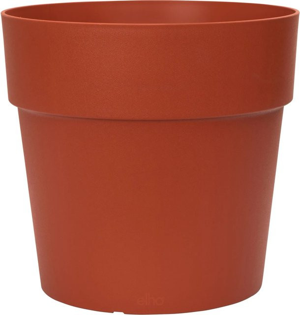 Elho Blumentopf Vibia Straight Rot Durchmesser: 25 cm, Höhe: 23 cm - Bild 1