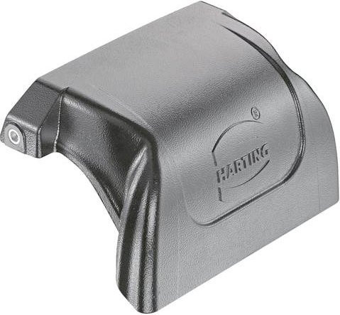 HARTING Montagedeckel 09401249901 aus Aluminium in Grau - Bild 1