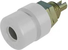 Hirschmann Test & Measurement BIL 30 Au Laborbuchse Weiß, Einbau vertikal, Stift-Ø: 4mm - Bild 1