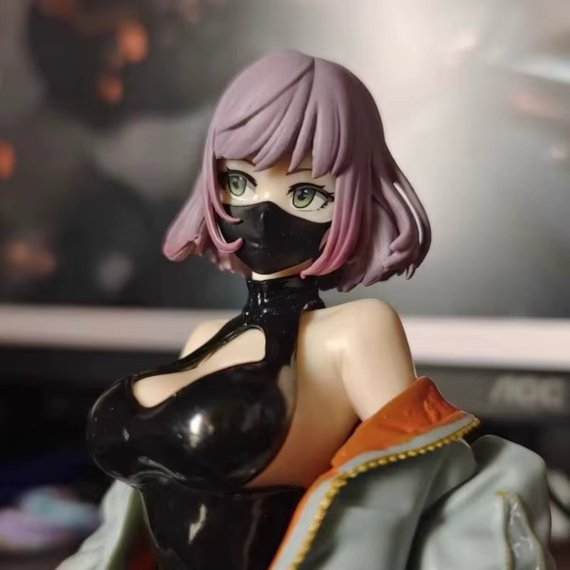 Bandai Masked Girl Luna Illustration Biya Maler Manga Figur, Actionfigur, Kunststoff - Bild 2
