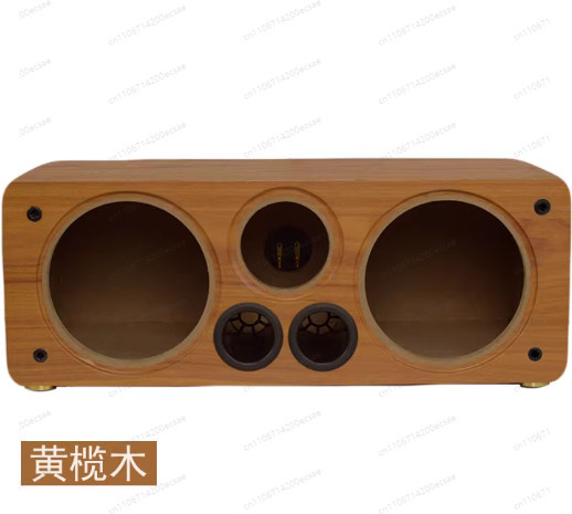 DIY Holz-Lautsprechergehäuse in Braun für 6,5 Zoll Auto-Subwoofer und Hochtöner - Bild 1