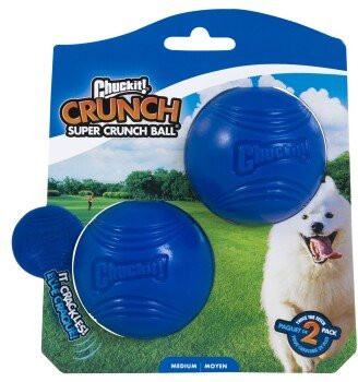 ChuckIt! Super Crunch Ball, 2-teiliges Set, M - Bild 1